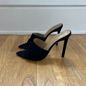 Tony Bianco Marley Black Stiletto Mules